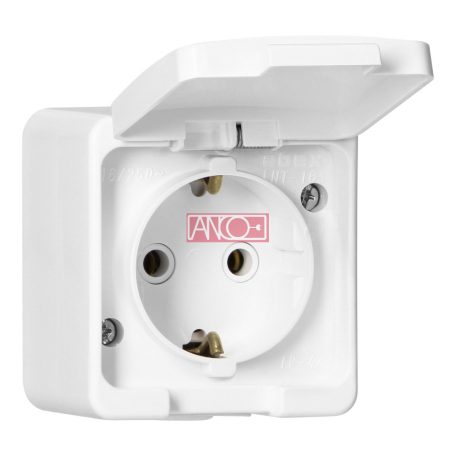 Junior 1-es földelt dugalj, IP44