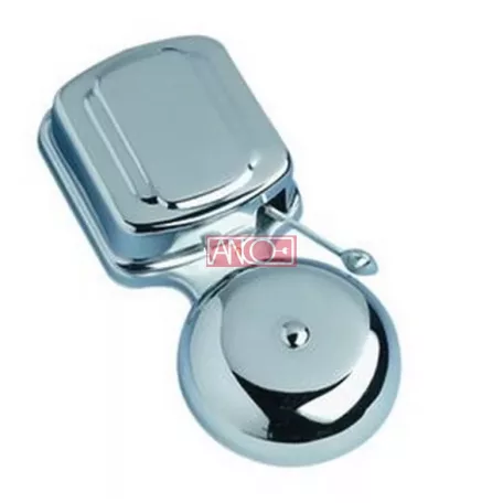 Iskolacsengő 8-12V, króm