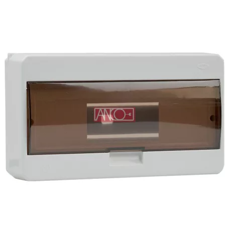 Falonkivüli biztosítéktábla 12/1 N/PE sínnel