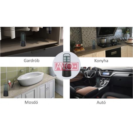 Akkumulátoros UV-C baktériumölő lámpa