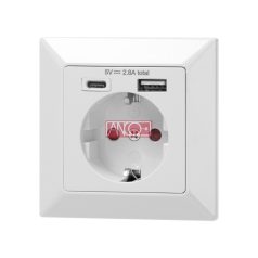 1-es dugalj A+C USB csatlakozóval