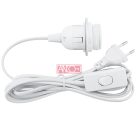 Világítókészlet E27 dugóval és kapcsolóval