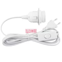 Világítókészlet E27 dugóval és kapcsolóval