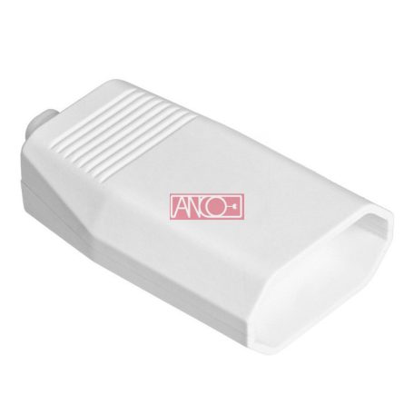 EURO csatlakozó aljzat, fehér