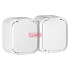 Hydra+ 2-es földelt dugalj, IP54