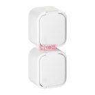 Hydra+ 2-es földelt dugalj, IP54