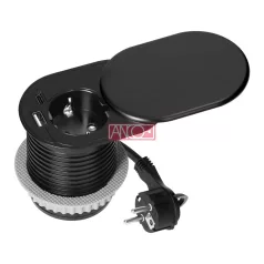 Rejtett, beépíthető konnektor A+C USB