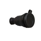 Földelt gumi dugalj fedéllel, IP44