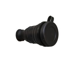 Földelt gumi dugalj fedéllel, IP44