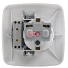 Süllyesztett földelt dugalj kapcsolóval