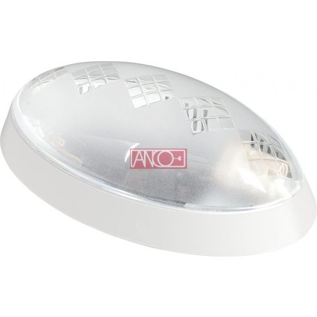 Fali lámpa, műanyag, E27, max.60W