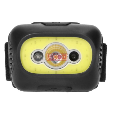 Led tölthető fejlámpa, 3W, 350lm