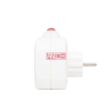 3-as elosztó adapter 