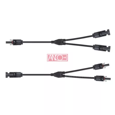 2db Y MC4 napelem csatlakozó lengő