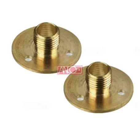 Réz talpas közcsavar 26mm, réz, 2db