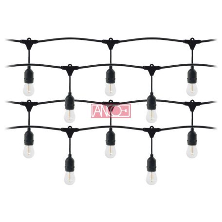 Kültéri E27 Füzér, 20 méter