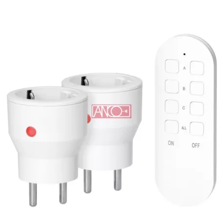 Távirányítós dugalj szett 1+2