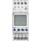 Digitális időkapcsoló, heti, 2 csatornás