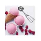 Family Springos fagylalt kanál, 21x4.1 cm, rozsdamentes acél, ezüst