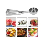 Family Springos fagylalt kanál, 21x4.1 cm, rozsdamentes acél, ezüst