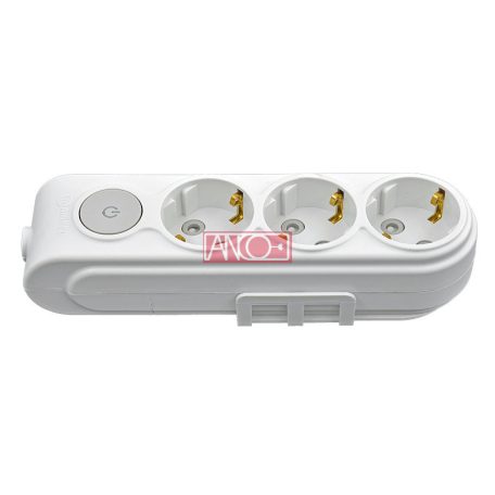 Szerelhető elosztó kapcsolóval, 3-as