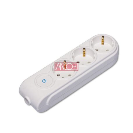 Szerelhető elosztó kapcsolóval, 3-as