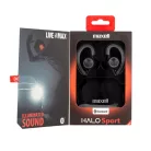 Maxell 348484 HALO Sport vezeték nélküli fülhallgató, TWS, 16 Ohm, 93 dB, mikrofon, vezeték nélküli töltés