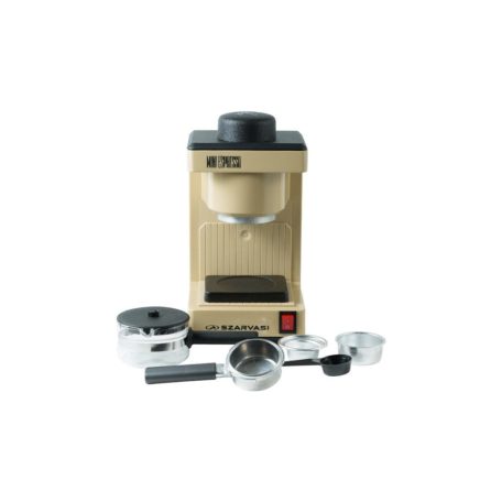 Szarvasi MINI ESPRESSO (SZV-612/3) kávéfőző, 800 W, drapp színű, őrölt kávé főzésére, 3,04 bar nyomás, max. 6 személy részére