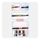 Zsugorcsöves toldó szett,100db