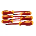 VDE szigetelt csavarhúzó készlet, 6 db