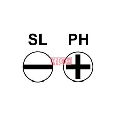 VDE szigetelt csavarhúzó készlet, 6 db