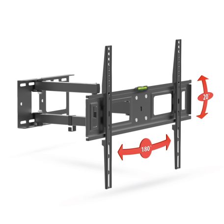 TV Fali tartókonzol - karos, dönthető - 40 - 80"