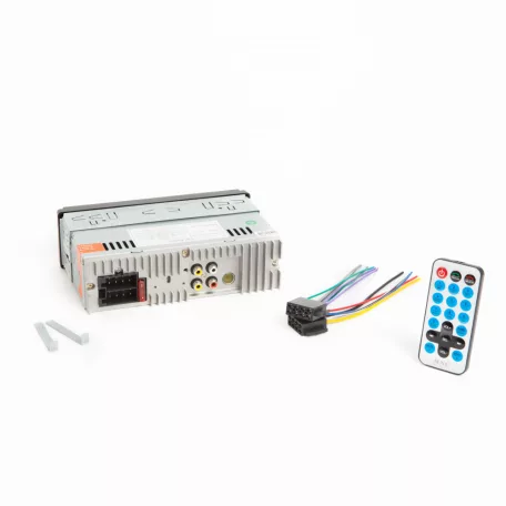 M.N.C Bluetooth autóhifi fejegység, AUX, USB, autórádió és mp3 lejátszó, BT-FM-USB-SD-AUX, Multimédiás fejegység "Malibu Star" - 1 DIN - 4 x 50 W