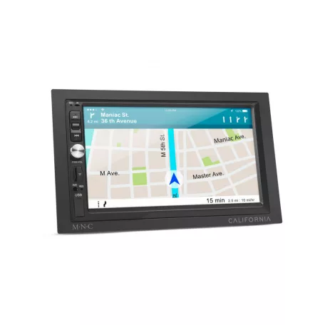 M.N.C AUTÓRÁDIÓ Multimédiás fejegység "California" - 2 DIN - 4 x 50 W - WiFi - BT - MP5 - AUX - SD - USB