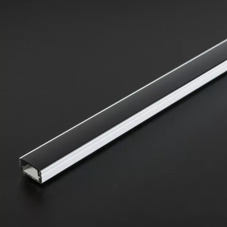 LED aluminium profil sín - 2000 x 17 x 8 mm - U profil - fehér