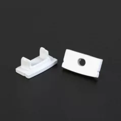 LED aluminium profil végzáró (41010hez) - 2 db - fehér