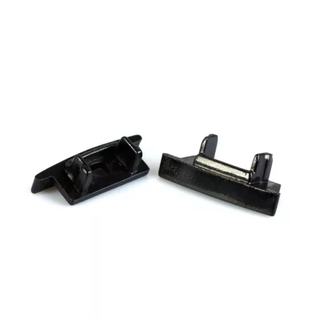 LED aluminium profil végzáró (41011hez) - 2 db - fekete