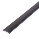 LED aluminium profil takaró búra - fekete - 1000 mm (41011A1-hez)