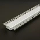 LED aluminium profil sín - vakolható, gipszkartonba süllyeszthető - 1000 x 61 x 13 mm