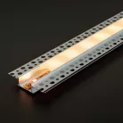 LED aluminium profil sín - vakolható, gipszkartonba süllyeszthető - 1000 x 58 x 13 mm