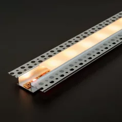   LED aluminium profil sín - vakolható, gipszkartonba süllyeszthető - 1000 x 58 x 13 mm