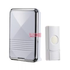 Vezeték nélküli csengő, 80m, ezüst