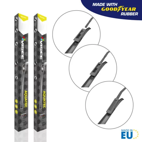 Ablaktörlő lapát pár VISEE AQUATEC SV-D 750/650R