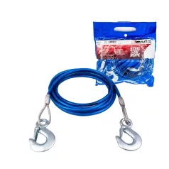 Vontatókötél, szigetelt drót, 2 t, 6 mm, 4 m - 90397