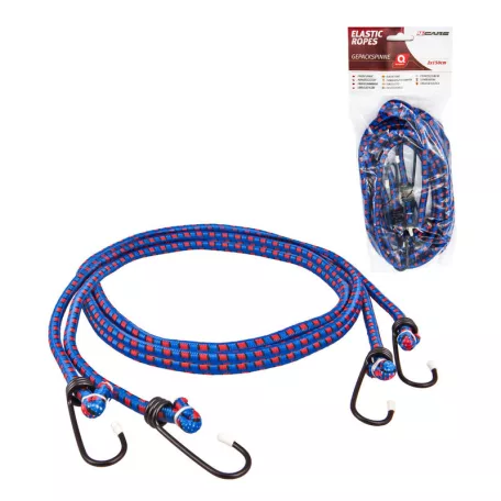 Gumipók 150 cm, 2 db-os, acélkampós - 90441