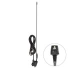 Antenna 41 cm, 6 mm, 3 m kábel, DIN, dönthető - 90601
