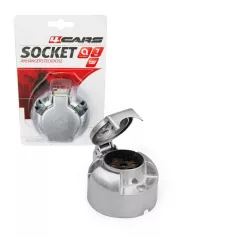 Utánfutó aljzat 7 pólusú, alumínium - 90755