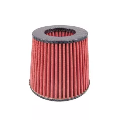 Direkt levegőszűrő 3 db adapterrel, piros-karbon - 90830