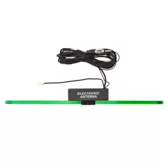   Antenna, belső, elektromos, erősítővel 35 cm, DIN - 91110