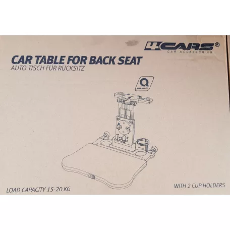 Multifunkciós autós utazóasztal hátsó üléstámlára - 91424